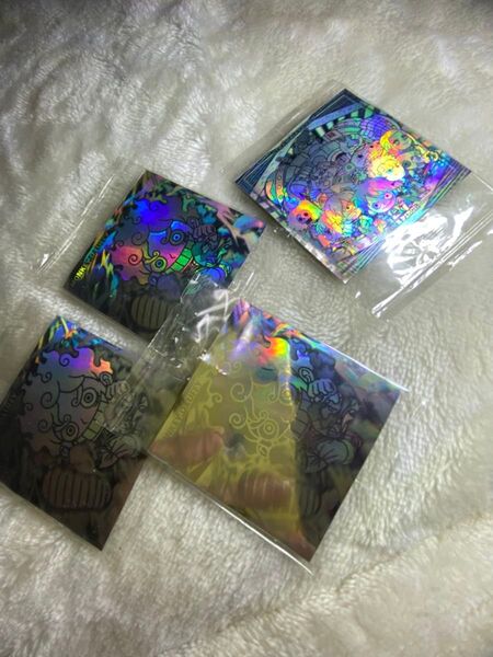 ワンピース大海賊シールウエハース まとめ売りワンピース 4枚セット