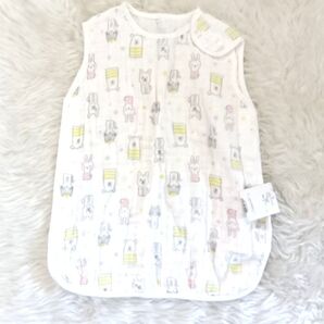 新品 ebaby ガーゼスリーパー 夏用 スリーパー ガーゼ ベベ ベスト パジャマ イーベビー