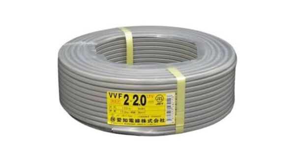 在庫限り!!なくなり次第終了 新品 vvf 2.0× 2c 100m 愛知電線 1巻