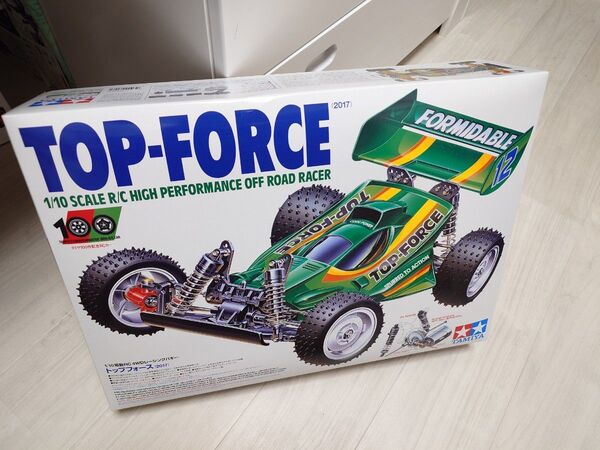 タミヤ 電動RC トップフォース 2017 4WDレーシングバギー TOP-FORCE 未組立