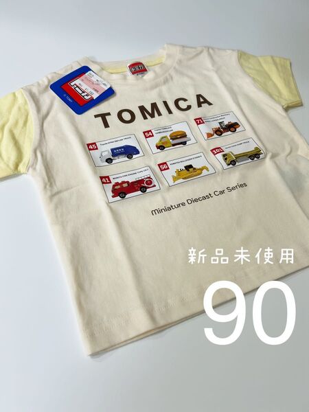 新品★ TOMICA トミカ トップス 半袖Tシャツ キッズ ベビー 男の子 90cm
