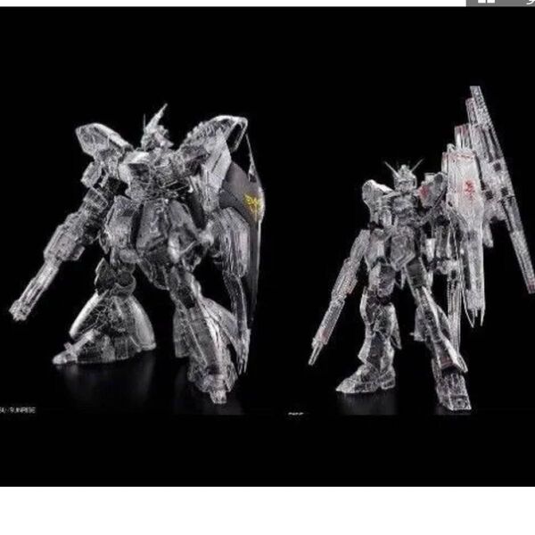 MG 1/100 サザビー 、νガンダム Ver.Ka メカニカルクリア セット