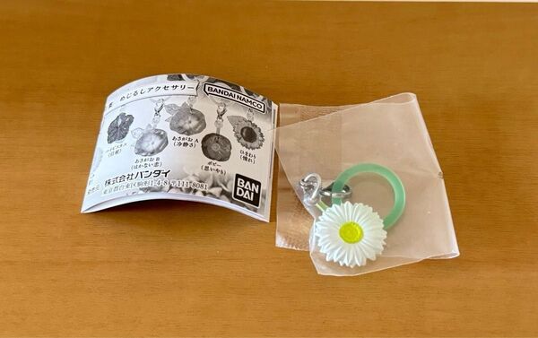 【新品未開封】あなたに贈る花言葉/ガーベラ(希望)/めじるしアクセサリー/キーホルダー