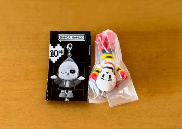 【新品未開封】UNDERTALE/つまんでつなげてマスコット/パピルス(ボールチェーンver.)/キーホルダー