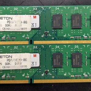 デスクトップPC用メモリ PRINCETON PD3/1600 8GBx2枚