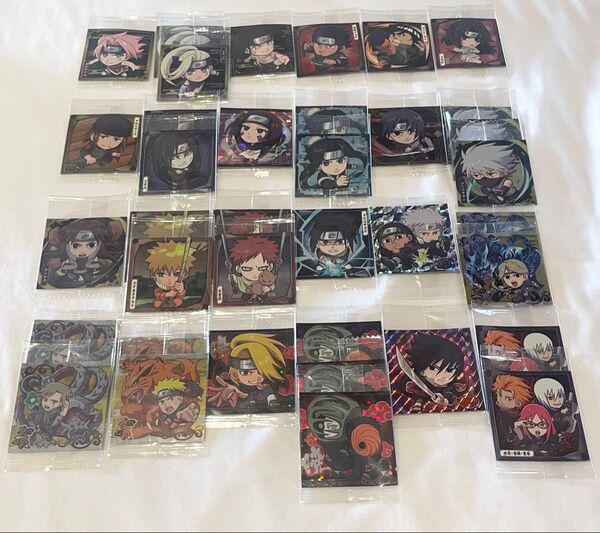 新品 ナルト NARUTO にふぉるめーしょん シール 全38枚 大量 被りあり