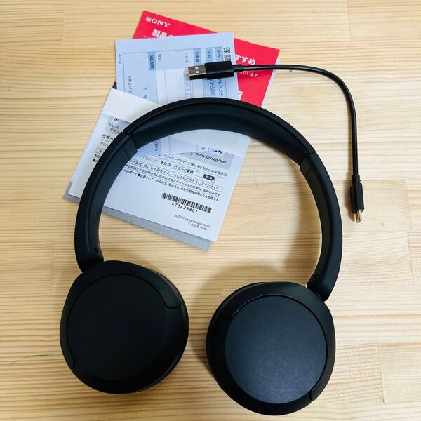 SONY WH-CH520 ブラック ワイヤレスヘッドホン