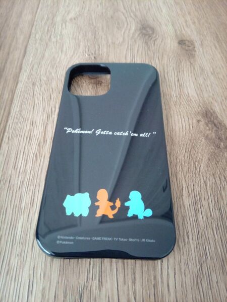 ポケモン iPhone12miniケース ブラック