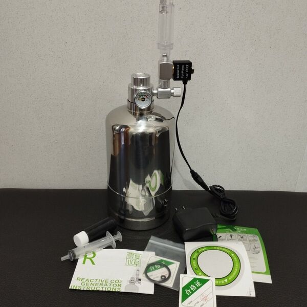 新品 小型水槽向け CO2ジェネレーター1L