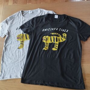 新品2枚 ふざけたオニツカタイガー Tシャツ