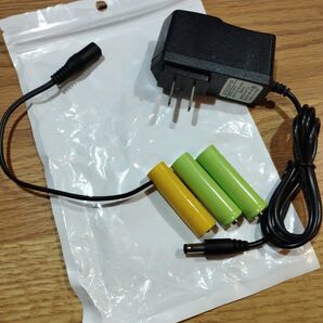 新品単3電池3本 ACアダプター化キット