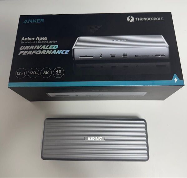 Anker Apex Thunderbolt 4 ドッキングステーション A8395