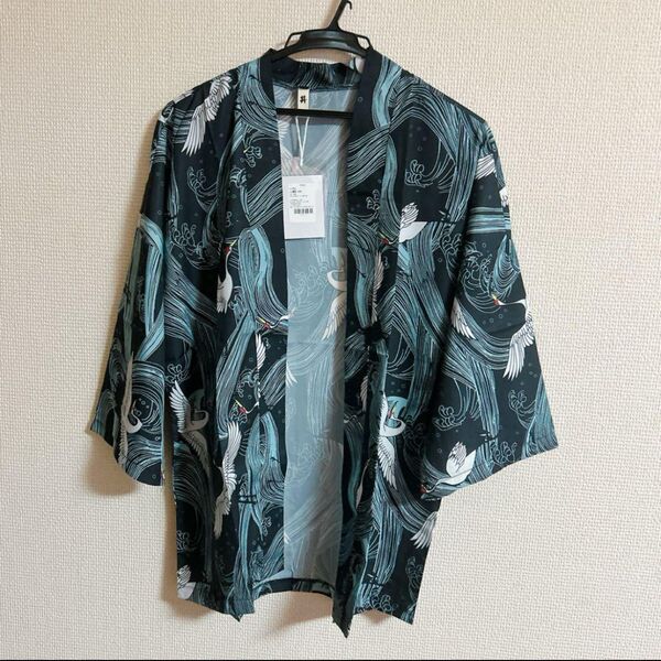 大きいサイズシャツ メンズ カーディガン 夏服 2XL