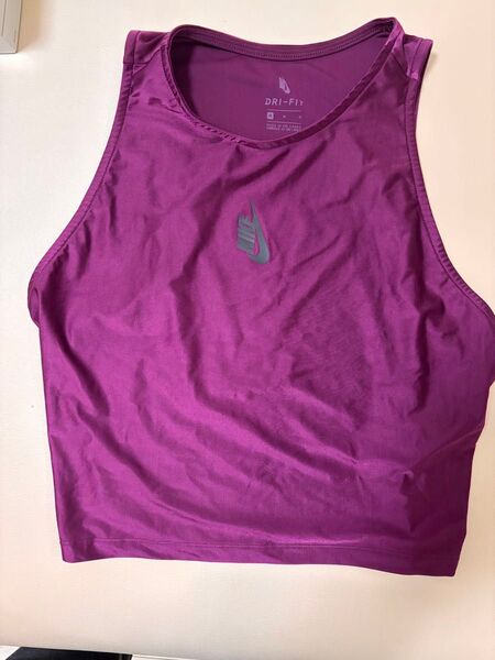 Nike DRI-FIT 紫色 タンクトップ M トレーニングウェア