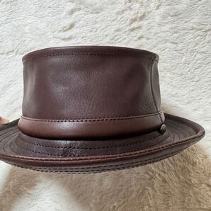 【限定レザー】BRUNEL&Co. HATMAKERS ブルーネル レザーハット