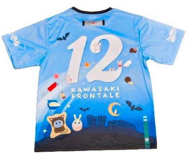 川崎フロンターレ ハロウィン ロッテ 配布 半袖 tシャツ LOTTE KAWASAKI FRONTALE