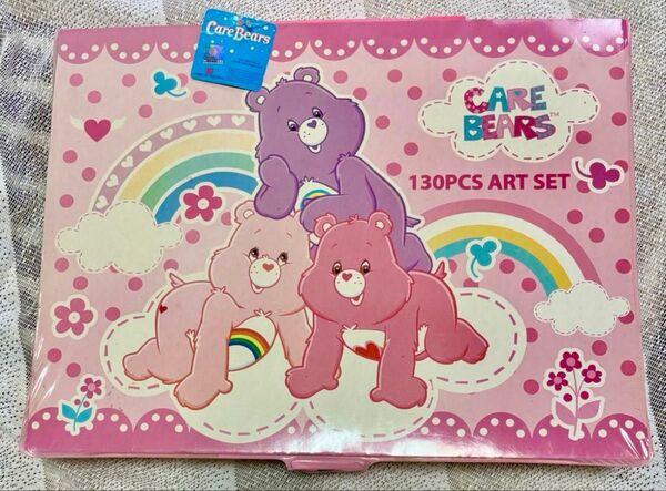 【Care Bears】ケアベア 130PCS ART SET アートセット クレヨン ペン 色鉛筆