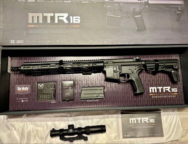 東京マルイ MTR-16 MTR16 ガスブローバック mws スコープ付き GBB