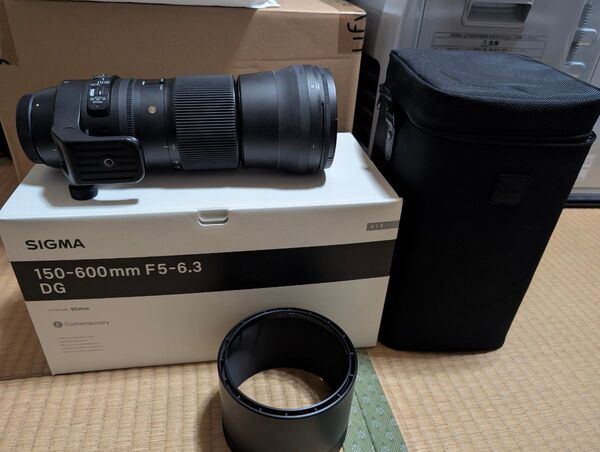 SIGMA 150-600 F5-6.3 DG Contemporary EFマウント CANON キャノン シグマ