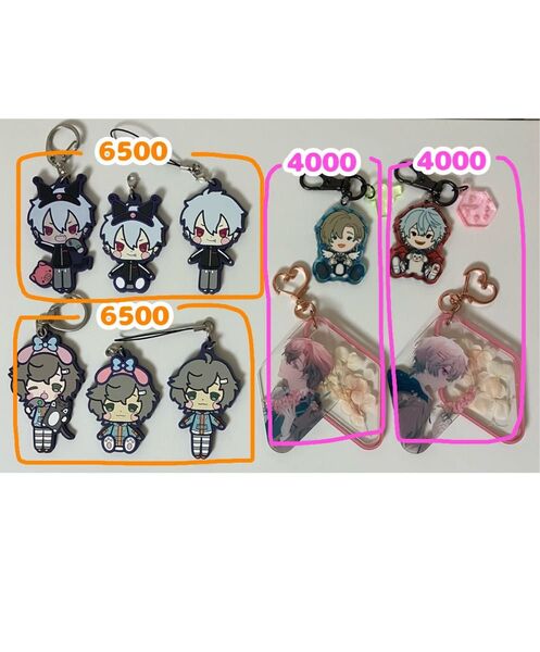 葛葉 叶 にじさんじ サンリオ ラバーストラップ アクキー