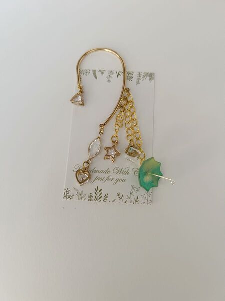 イヤーフック ハンドメイド