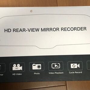 HDリアビューミラー型ドライブレコーダー 中古品