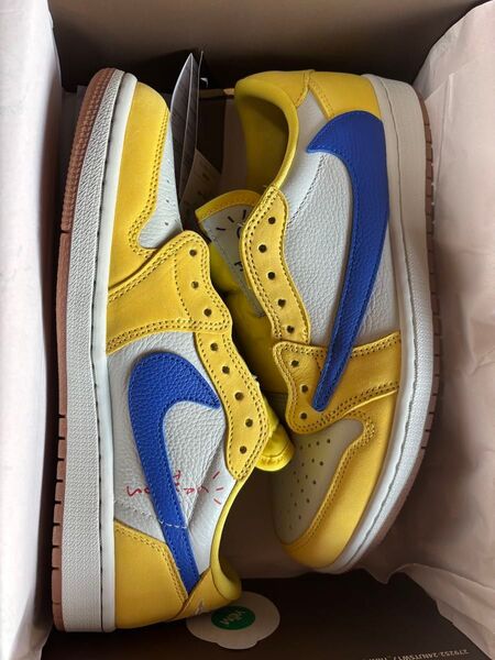 Travis Scott Air Jordan 1 "Canary"