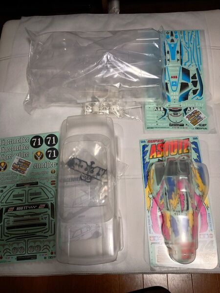 タミヤ フォーミュラE イエガーマイスター スーパーアスチュート ボディ ステッカーセット