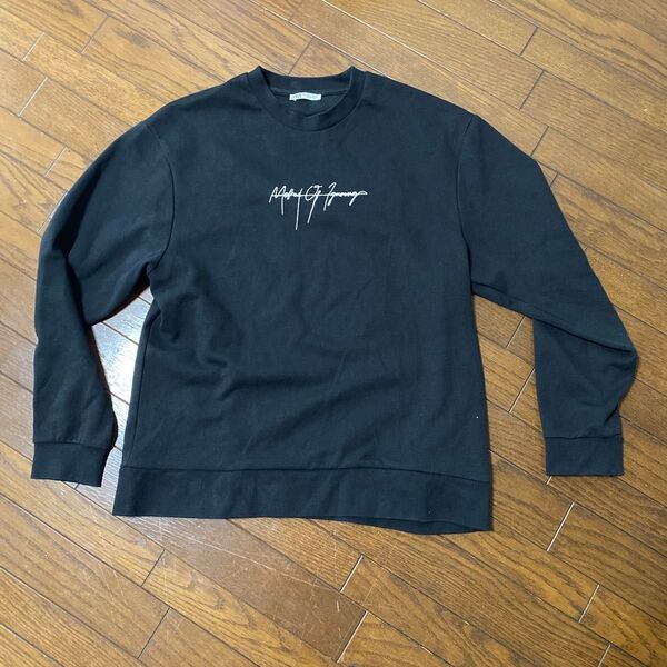 ZARA スウェット 黒 ブラック