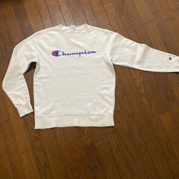Champion スウェット トレーナー オフホワイト L
