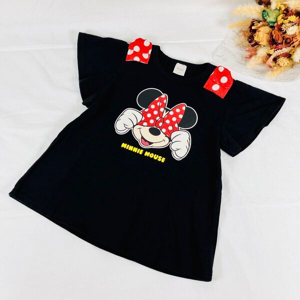 futafuta フタフタ 110サイズ ミニーマウス Tシャツ 半袖
