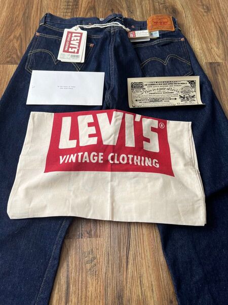 リーバイス 501XX 1933年モデル LEVI'S VINTAGE CLOTHING LVC 復刻版 W33 L34