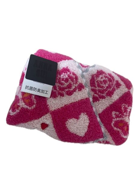 ANNA SUI アナスイ ポップチェック柄タオルハンカチ