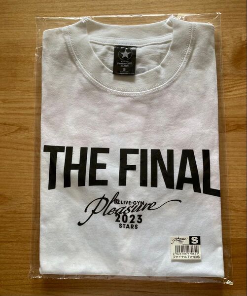 B'z LIVE-GYM Pleasure 2023 STARS ファイナルTシャツ 白 Sサイズ