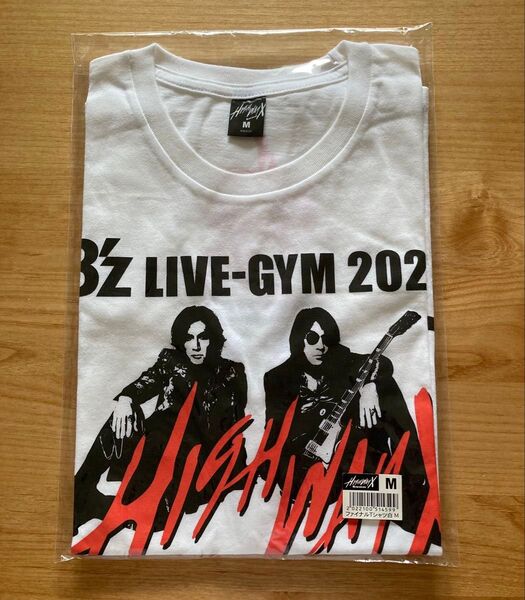 B'z LIVE-GYM 2022 HighwayX ファイナルTシャツ 白 Mサイズ