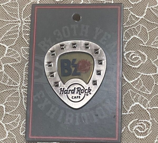 B'z 30th EXHIBITION "SCENES" Hard Rock CAFEコラボ ピンバッジ