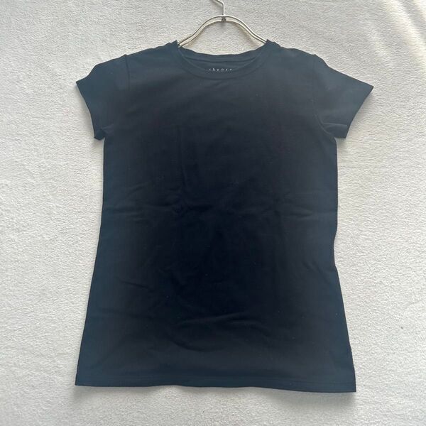 Theory セオリー Tシャツ 半袖 Mサイズ 黒 ストレッチ レディーストップス