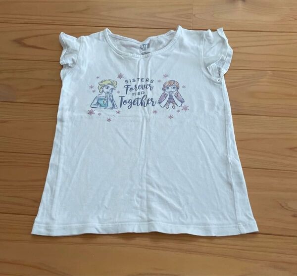 ユニクロ アナと雪の女王 Tシャツ 120cm