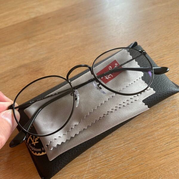 Ray-Ban レイバン メガネフレーム RB3447 50□21 カラーレンズ度入りブラック