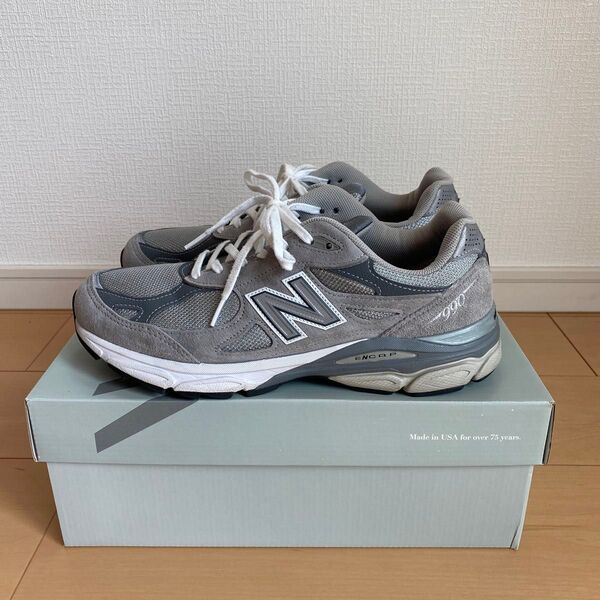 New Balance 990 グレー スニーカー M990GY3