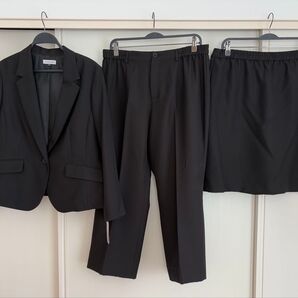 しまむら 大きいサイズ レディース スーツ3点セット 19ABR 5L 未使用