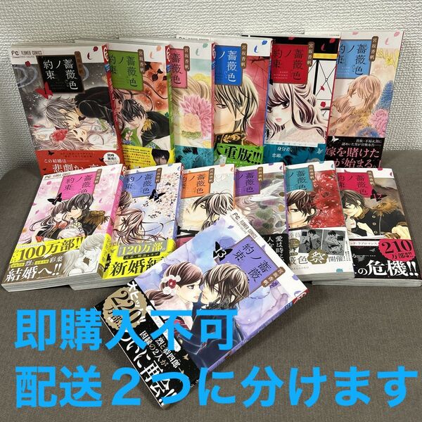薔薇色ノ約束1〜13巻 宮坂香帆