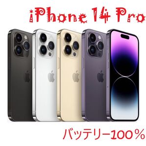 iPhone 14 Pro シルバー 256 GB バッテリー100%