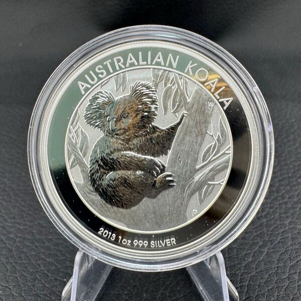 ○珍品○ 銀貨 豪国 コアラ 2013年 純銀 コインカプセル付き 1オンス 1oz