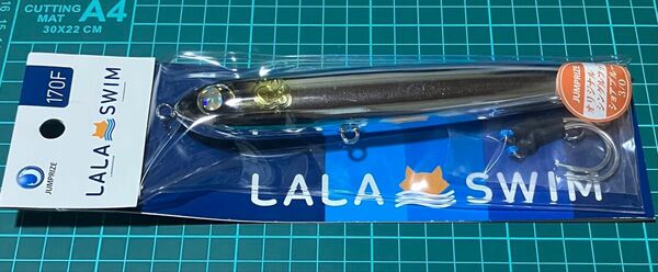 JUMPRIZE LALA SWIM 170F 蒸着黒潮ブルー