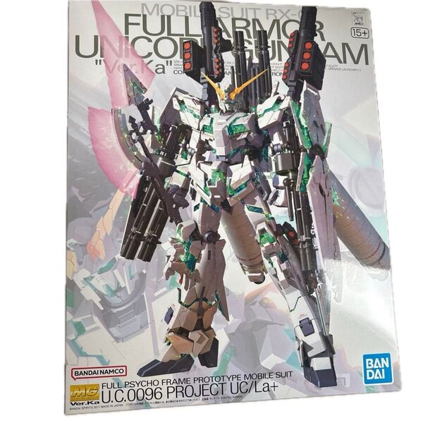 RX-0 フルアーマーユニコーンガンダム Ver.Ka (1/100スケール MG ガンダムUC 機動戦士ガンダムUC