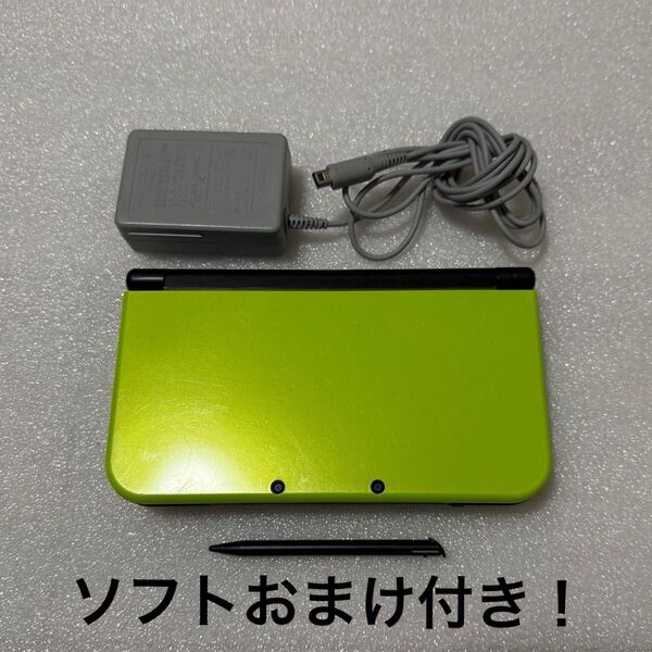 うごメモ【動作確認済み】NEW Nintendo 3DS LL【ライム×ブラック】