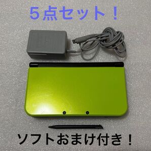 早い者勝ち【動作確認済み】NEW Nintendo 3DS LL【ライム×ブラック】