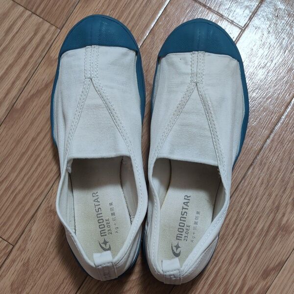 【USED】MoonStar 室内 体育館シューズ 23.0センチ