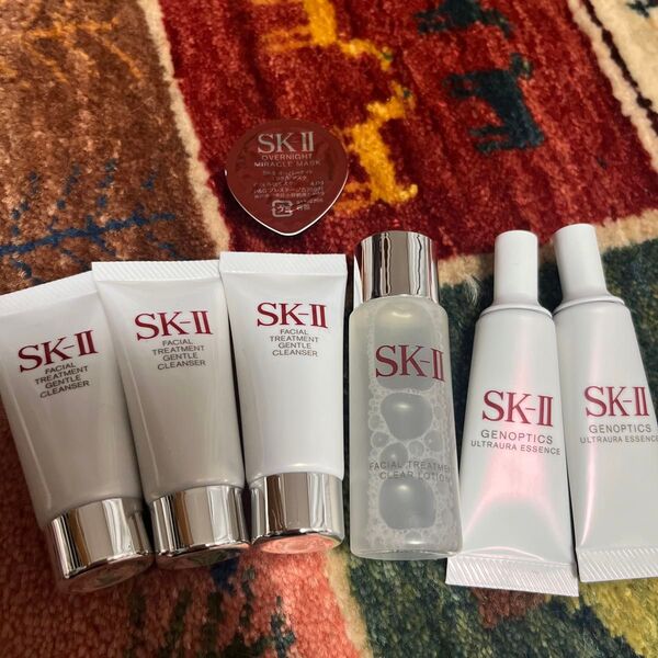 SKⅡ 洗顔料 ふきとり用 化粧水 美容液 ジェル状マスク
